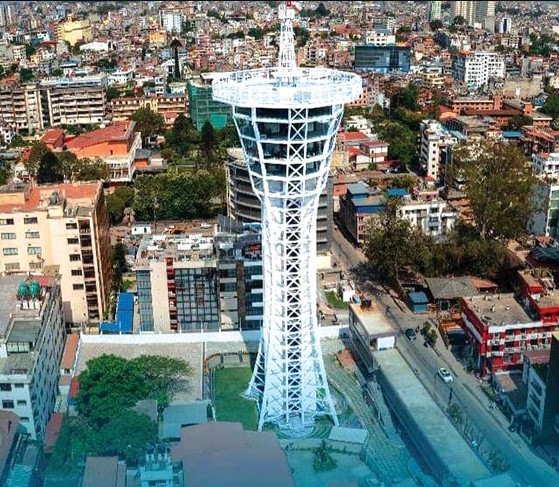 skywalk tower kathmandu
